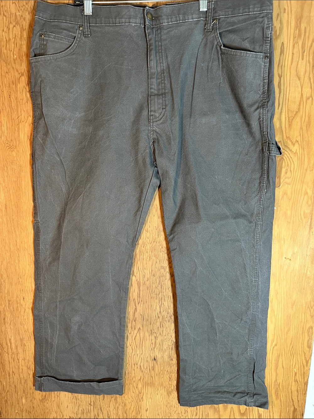 Dickies Men's Dark Gray Bootcut Work Jeans